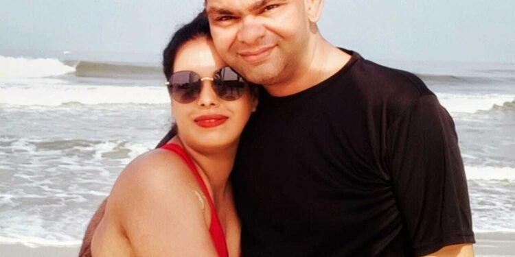 Gauri Kasebekar with her husband