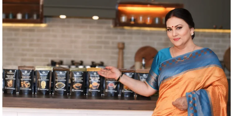 Sitavatika Masala promotion by Deepika Chikhalia