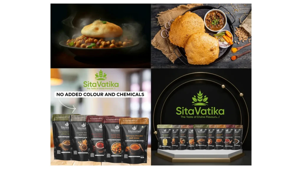 Sitavatika Masalas for Chole Bhature